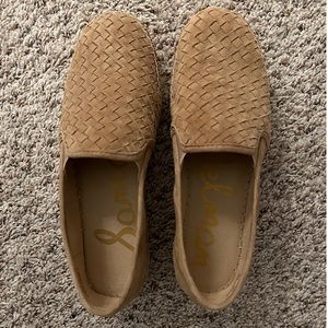 Sam Edelman Catherine Platform Espadrilles - Caramel - Size 10